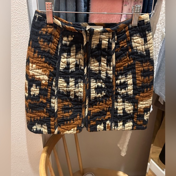 Sezane foxa mini skirt in atik print 34 - Picture 3 of 4